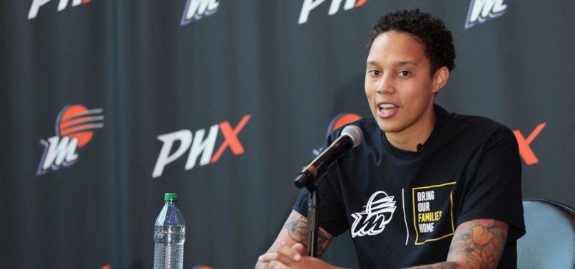 GRINER SAYS SHE HELD ONTO HOPE IN FIRST NEWS CONFERENCE AFTER RUSSIAN DETENTION