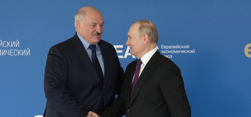LUKASHENKO SAYS RUSSIA STARTED MOVING NUCLEAR WEAPONS TO BELARUS