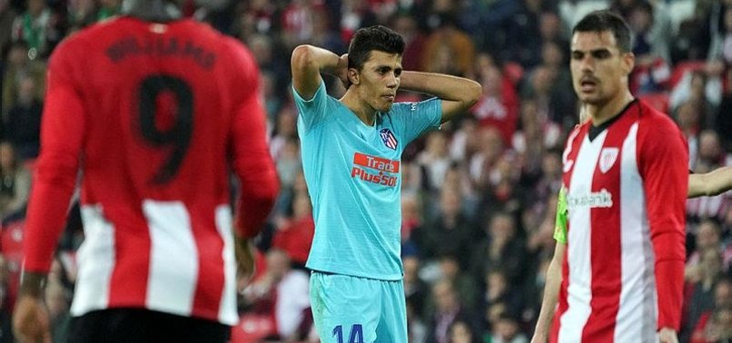 ATLETICO TITLE HOPES HIT BY LIMP DEFEAT AT BILBAO