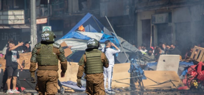 THREE SHOT IN CHILE MAY DAY CLASHES