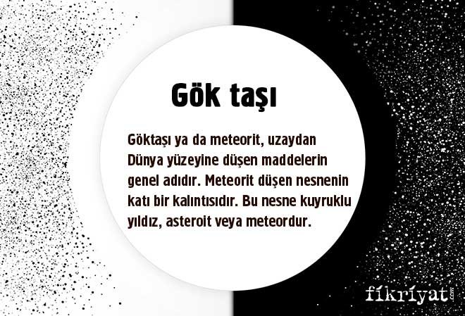 Gök taşı nedir?