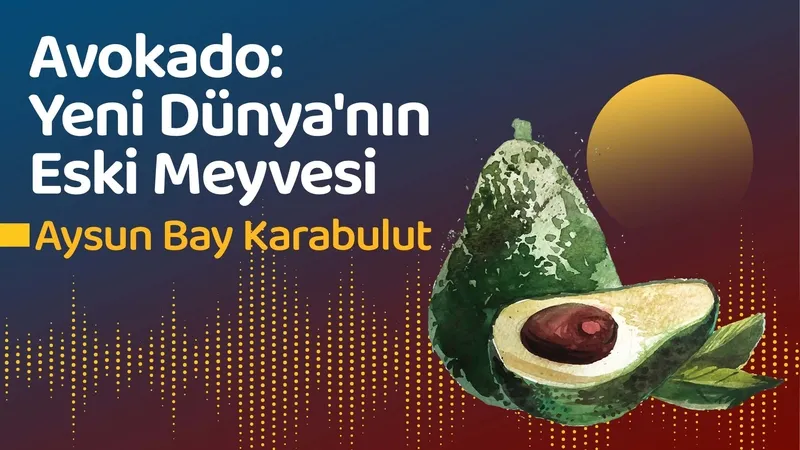 Avokado: Yeni Dünyanın Eski Meyvesi