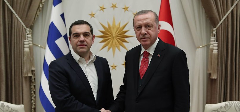 ERDOĞAN, TSIPRAS MEET, COMPREHENSIVELY REVIEW TURKEY-GREECE RELATIONS