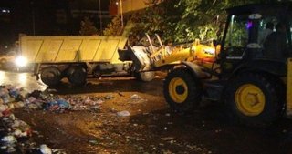 Diyarbakır’da çöpler toplanmaya başladı!