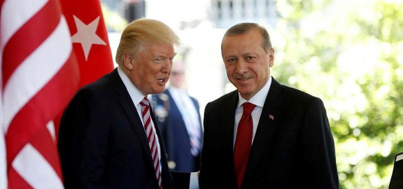 ERDOĞAN, TRUMP DISCUSS GULF CRISIS AND YPG ISSUES OVER PHONE