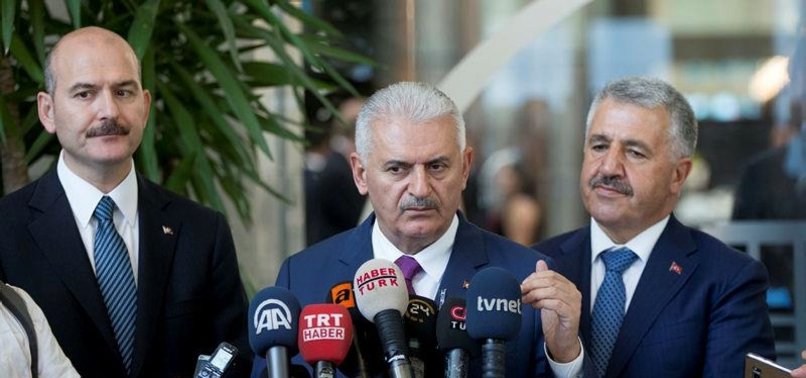 TURKISH PM YILDIRIM SAYS EU REPORT ON TURKEY IS NULL AND VOID