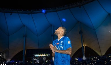 Neymar officialy presented at new club Al-Hilal