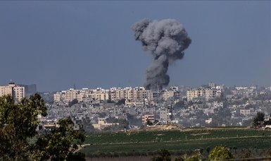 Gaza media office says over 12,000 tons of explosives dropped by Israel since Oct. 7