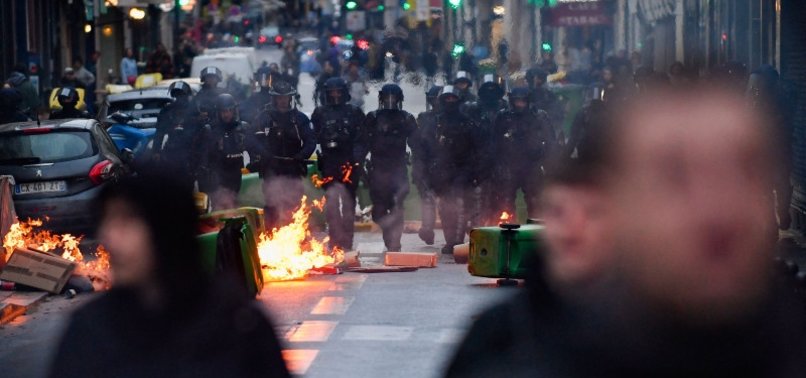 PROTESTS CONTINUE AS FRENCH PENSION REFORM GETS LEGAL GREEN LIGHT