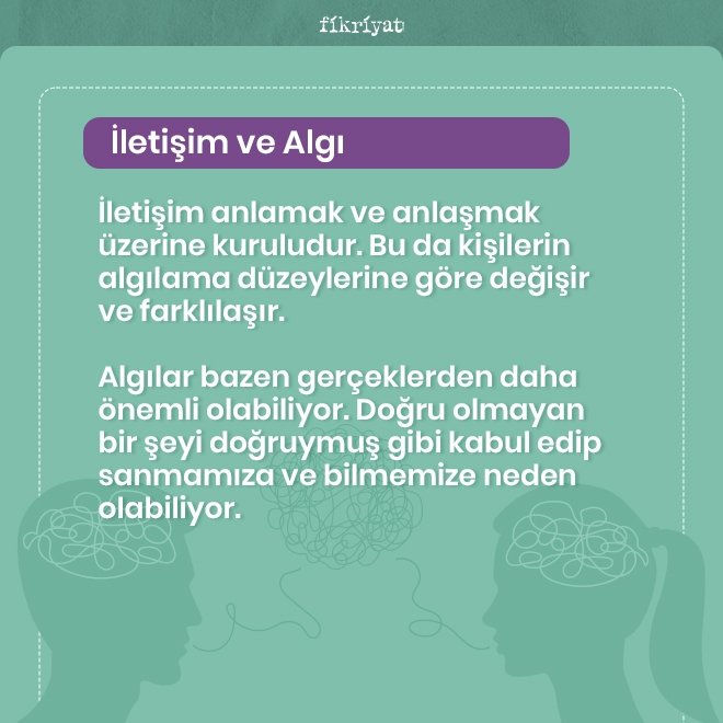 İletişim ve algı