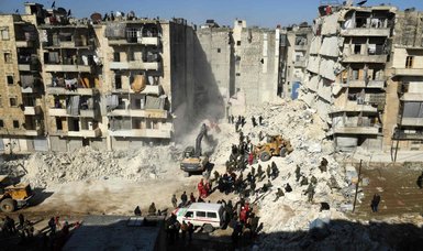 Shocked Aleppo residents desperate to find relatives under rubble