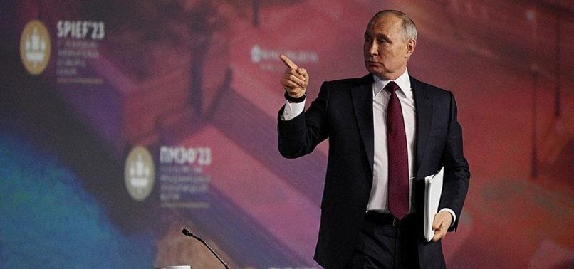PUTIN: RUSSIA COULD USE NUCLEAR WEAPONS BUT HAS NO NEED TO