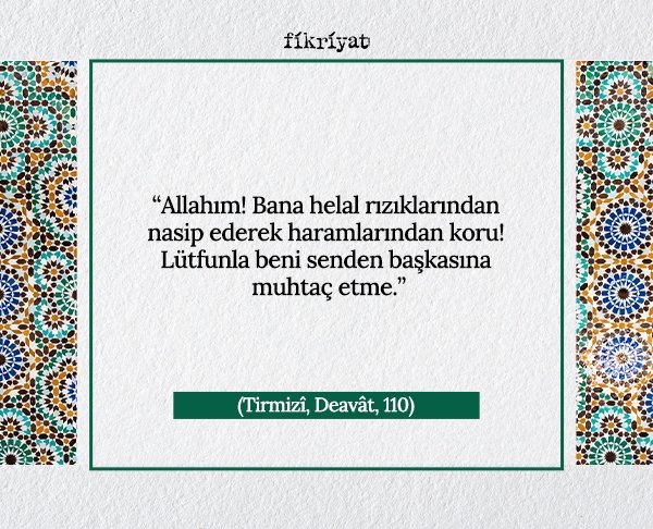 Hadis-i şerifler ile helal kazanç