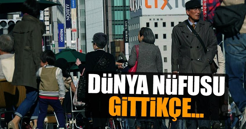 Dünya nüfusu yaşlanıyor