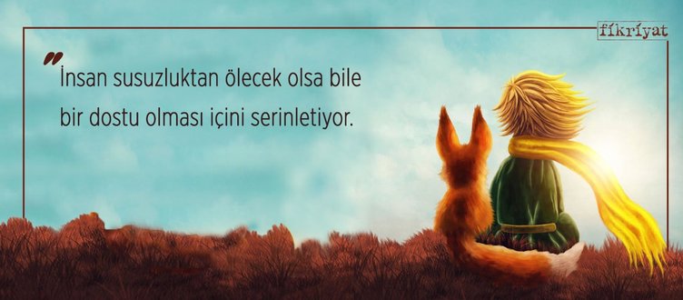 Kucuk Prens Ten Hayata Dair 30 Alinti Galeri Fikriyat Gazetesi