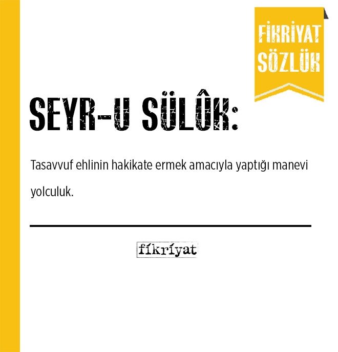 SEYR-U SÜLÛK: