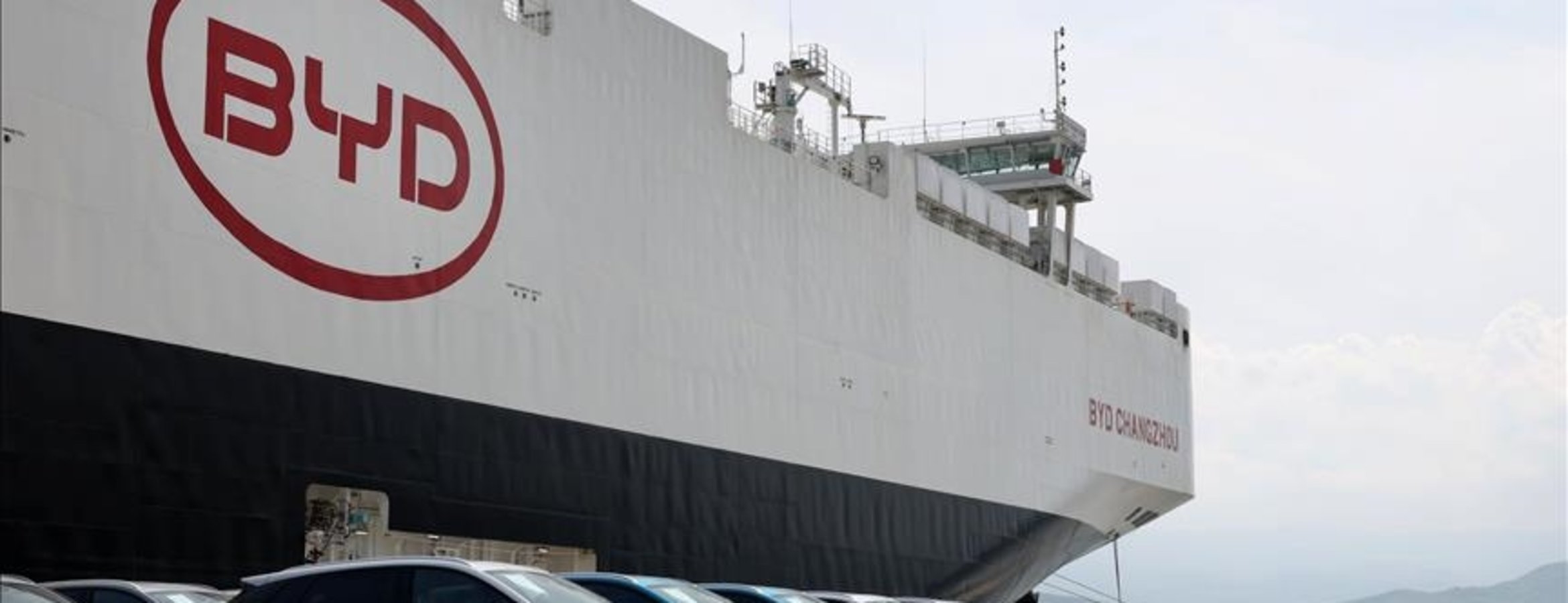BYD’nin araç gemisi BYD CHANGZHOU 7 bin araçla Türkiye’ye geldi