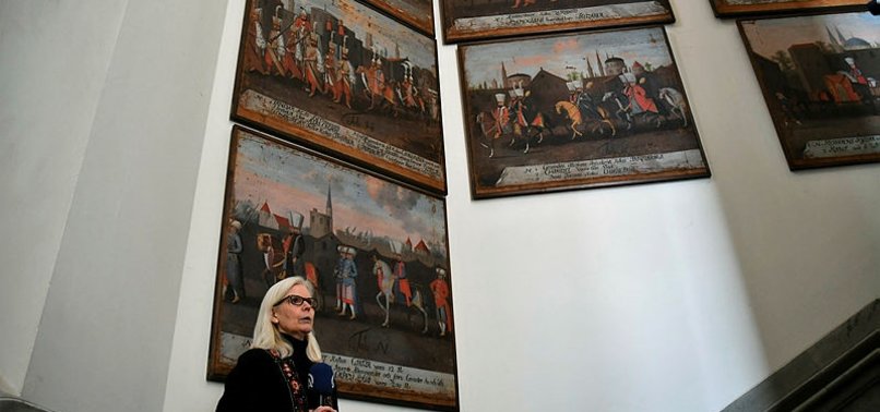 PAINTINGS ON OTTOMAN SULTAN EXHIBITING IN SWEDEN