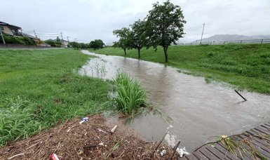 Evacuation ordered as heavy rains lash Japan