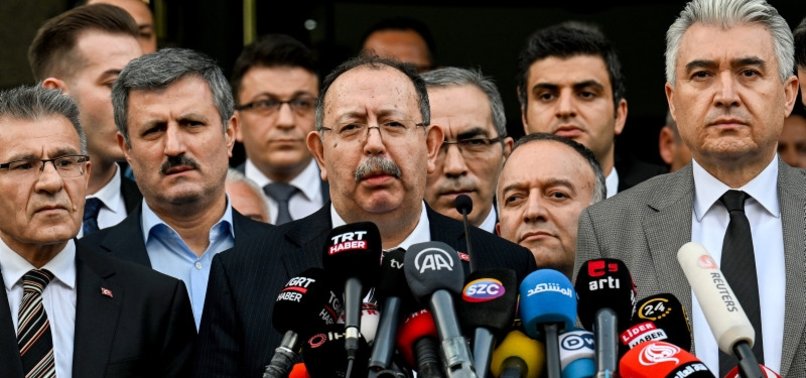 TURKISH SUPREME ELECTORAL BOARD HEAD SAYS NO DELAY IN ELECTION DATA ENTRY