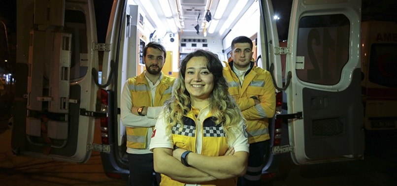 ISTANBUL’S LONE FEMALE AMBULANCE DRIVER COMES TO THE RESCUE