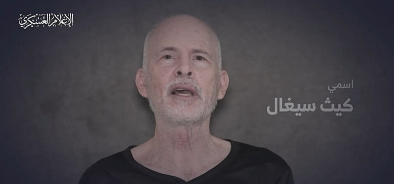 HAMAS RELEASES A NEW VIDEO SHOWING TWO ISRAELI HOSTAGES