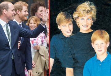 Prens William ve Prens Harry Leydi Diana’nın ölüm yıl dönümünde bir araya gelecek