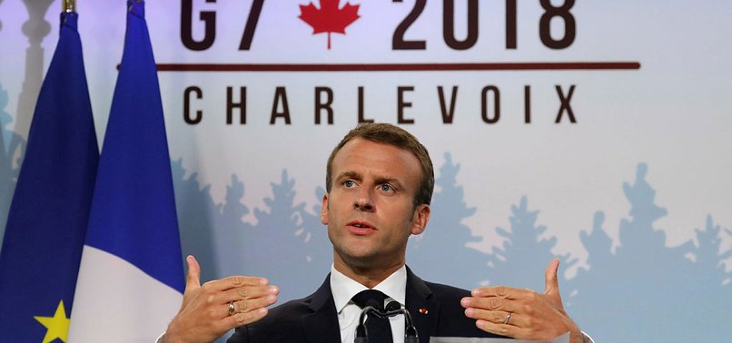 FRANCE REACTS ANGRILY TO TRUMPS G7 DECLARATION