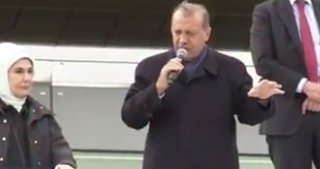 Cumhurbaşkanı Recep Tayyip Erdoğan’a Ankara’da muhteşem karşılama