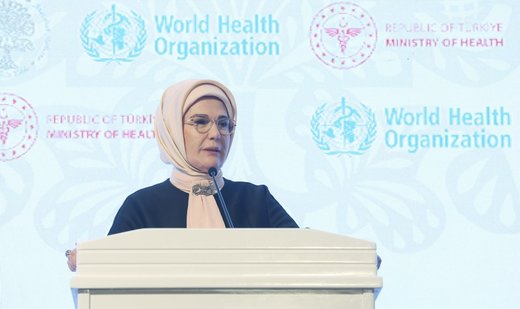 Turkish first lady stresses importance of plants for medical treatment