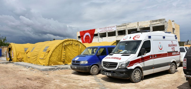 TURKEY OPENS EMERGENCY HOSPITAL IN SYRIAS AFRIN