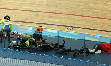 Cycling velodrome cleared after serious crash