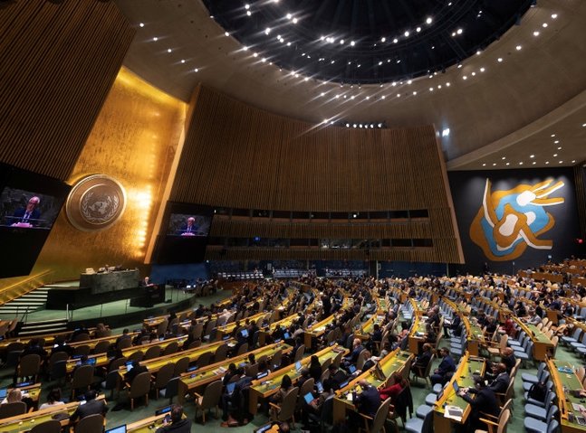 UN General Assembly head denounces Israeli attacks on Gaza