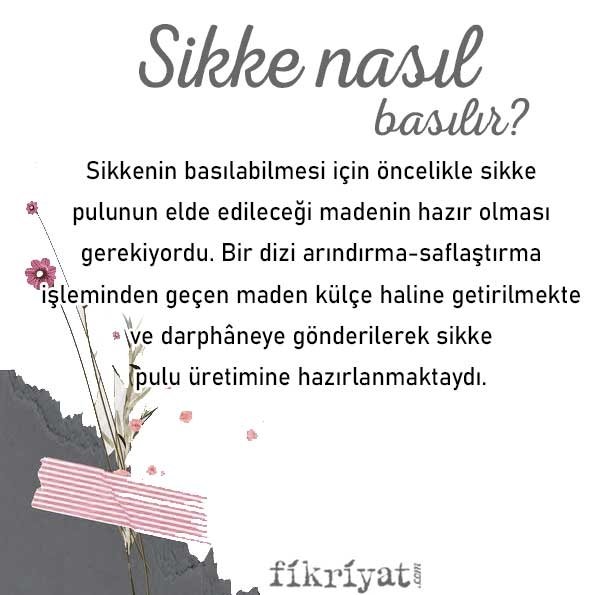 SİKKE NASIL BASILIR?