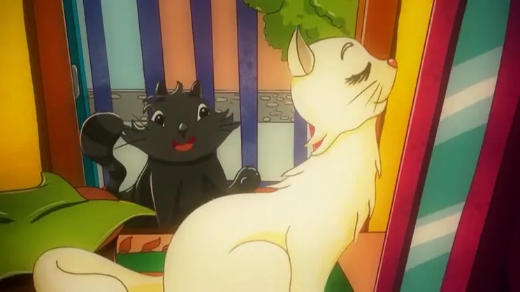 Rüya Masalları 7. Bölüm Beyaz kedi ve siyah kedi