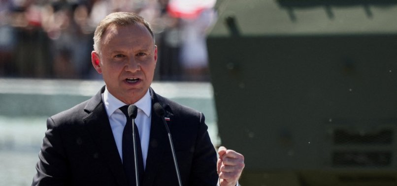 POLISH PRESIDENT SAYS BIDEN ASSURED PARTNERS OF CONTINUED SUPPORT FOR UKRAINE