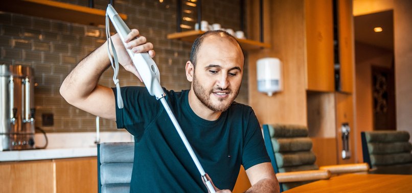 TURKISH INVENTOR HELPS BLIND WITH HIGH-TECH WALKING CANE