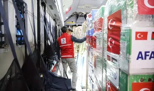 9th aid ship from Türkiye arrives in Egypt full of aid for Gaza