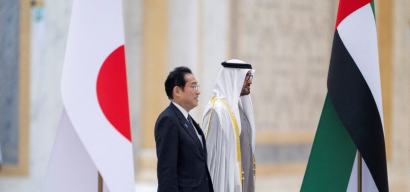 JAPAN PM KISHIDA IN ABU DHABI FOR ENERGY, GREEN TECH TALKS