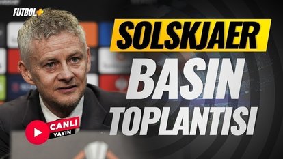Ole Gunnar Solskjaer Basın Toplantısı | Beşiktaş 4-1 Adana Demirspor | CANLI YAYIN