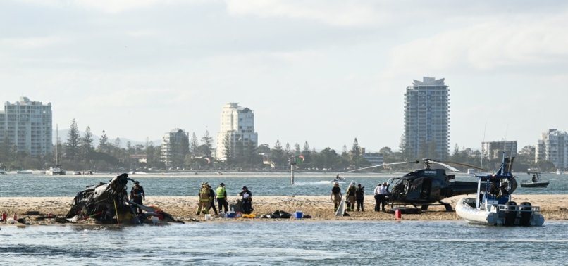TWO HELICOPTERS COLLIDE IN AUSTRALIA, KILLING FOUR