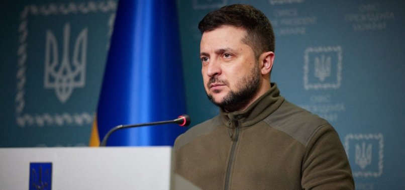 ZELENSKY THANKS U.S. FOR ARMS AID AND CALLS FOR NEW RUSSIA SANCTIONS