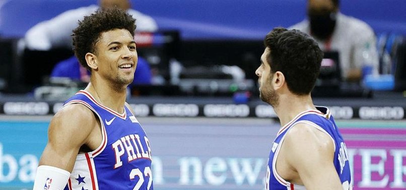 KORKMAZ, MILTON COME OFF BENCH, SPARK 76ERS ROUT OF INDIANA