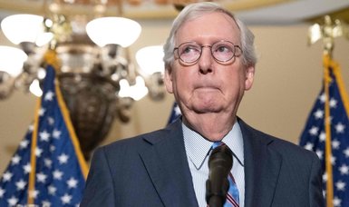 Top U.S. Senate Republican Mitch McConnell hospitalized after fall