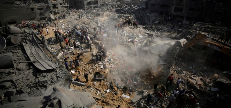 SCORES KILLED AS ISRAELI JETS LAUNCH FRESH AIRSTRIKES ON JABALIA CAMP IN GAZA