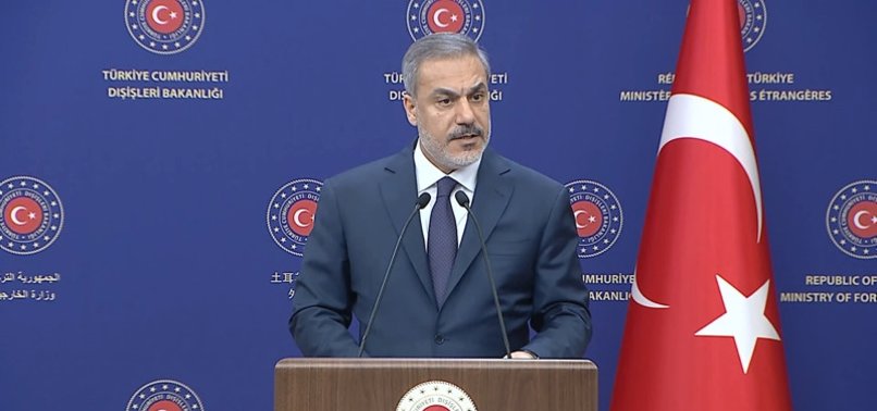 TURKISH FOREIGN MINISTER CALLS ON REGIONAL ACTORS TO PLAY ROLE FOR LASTING PEACE IN PALESTINE
