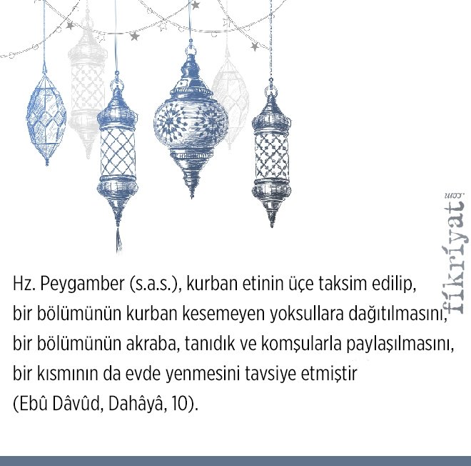 KURBAN ETİ NASIL DAĞITILMALI?