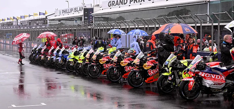 MOTOGP AUSTRALIAN GRAND PRIX CANCELED DUE TO HEAVY RAIN