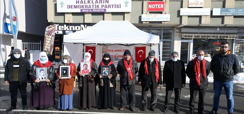 ANOTHER FAMILY JOINS ANTI-PKK PROTEST IN SOUTHEASTERN TURKEY