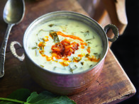 Buğdaylı Karalahana Çorbası